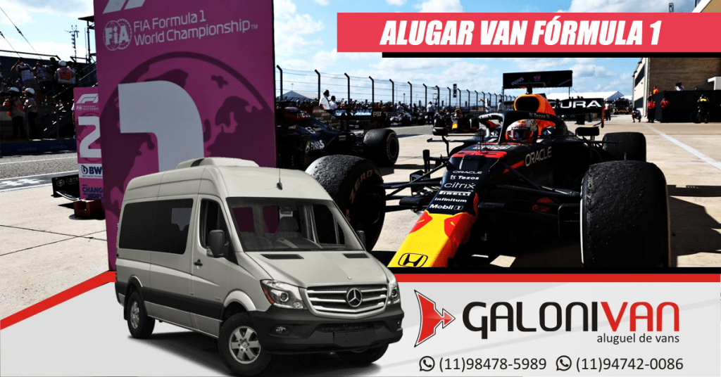 Alugar Van Para Formula 1