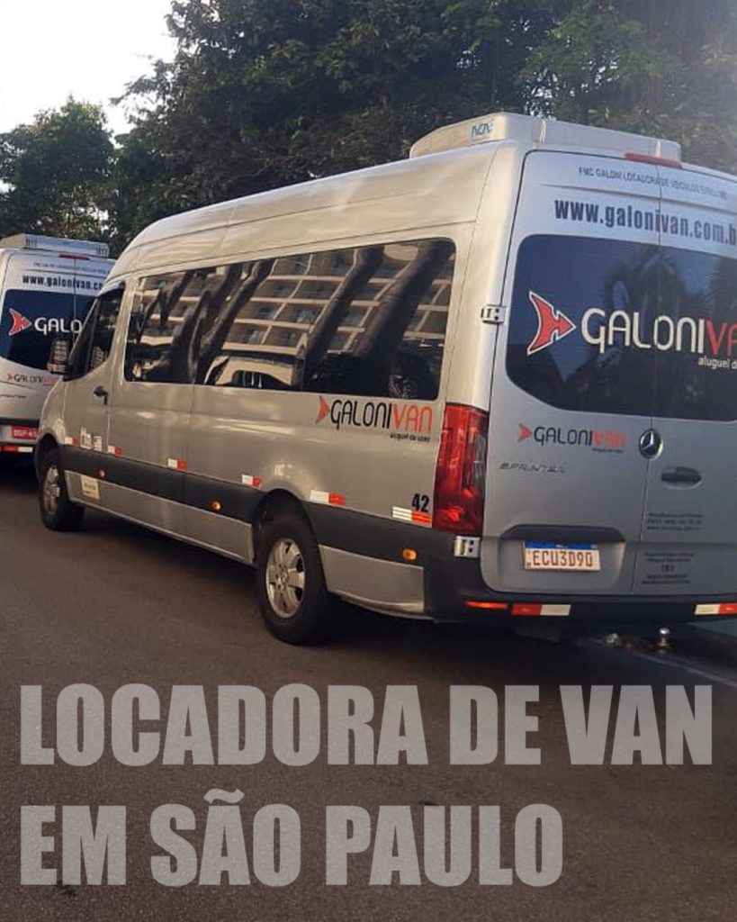 Locação de Van em São Paulo