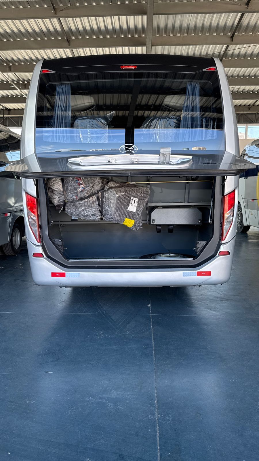 Micro-ônibus com motorista em SP