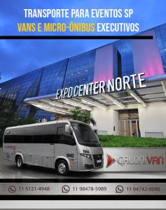 Transporte para Eventos SP: Vans e Micro-ônibus Executivos com Motorista