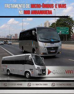Micro-ônibus e Vans na Rodovia Anhanguera SP: o Transporte que Move o Maior Corredor Corporativo do Estado