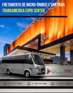 Vans e Micro-ônibus para o Transamerica Expo Center